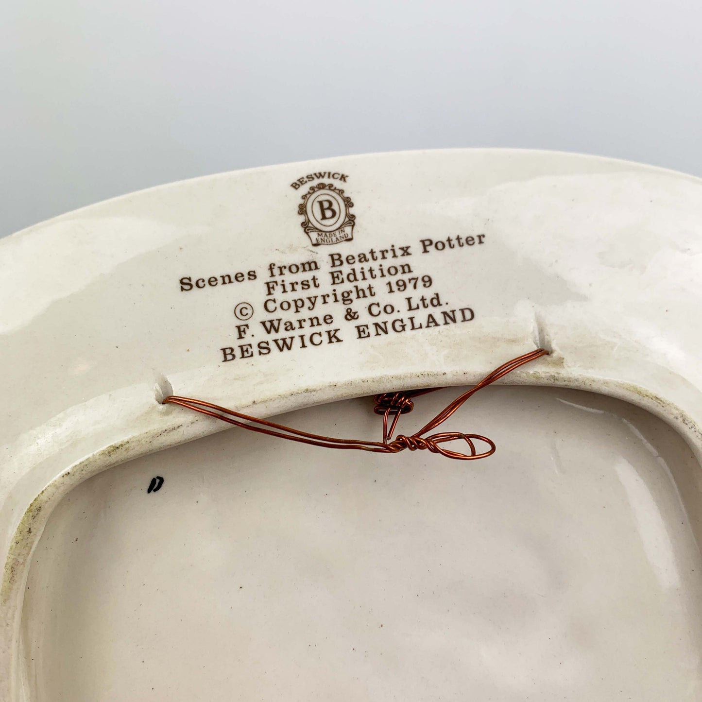 Beatrix Potter 'Peter Rabbit & Friends' Collector Plate