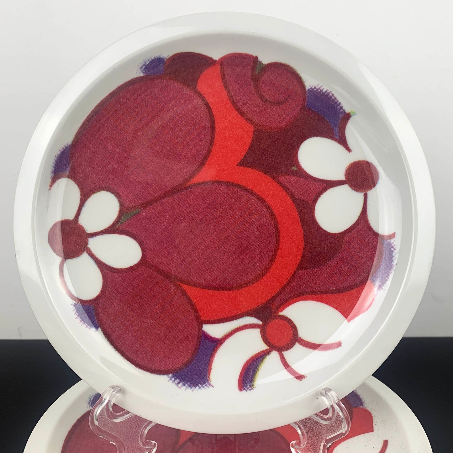Bessemer Melamine Floral Dinner Plates