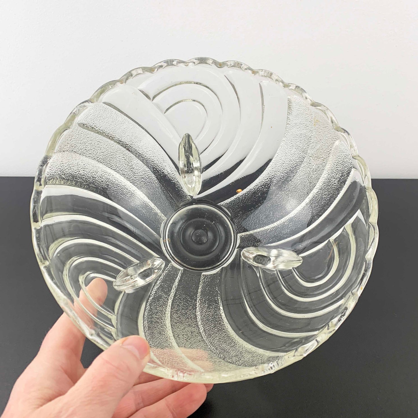 Crown Glass 'Harlequin' Master Bowl No. 1522