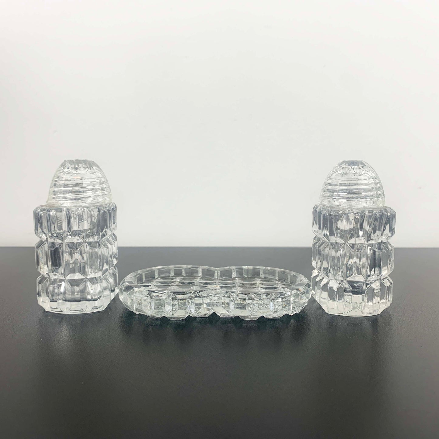 Bohemia Crystal Salt and Pepper Shaker Set