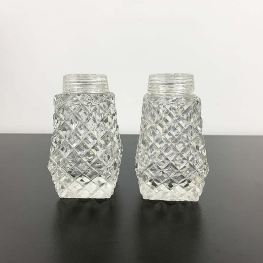 Crystal Sugar and Spice Shaker Set
