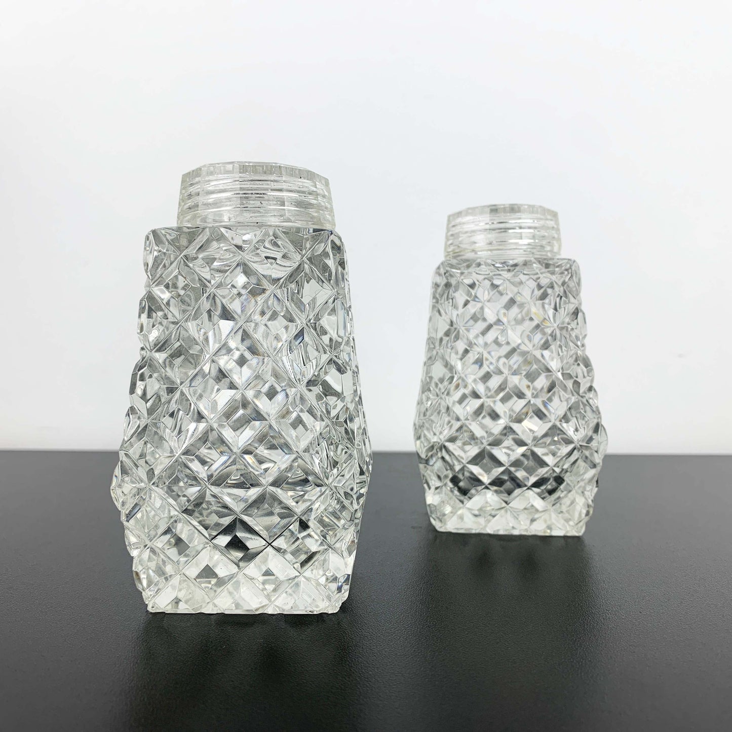 Crystal Sugar and Spice Shaker Set