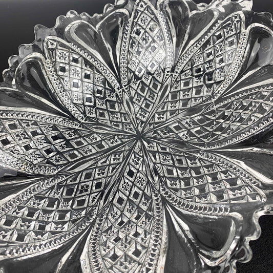 Davidson Glass 'William and Mary' Bowl c.1903