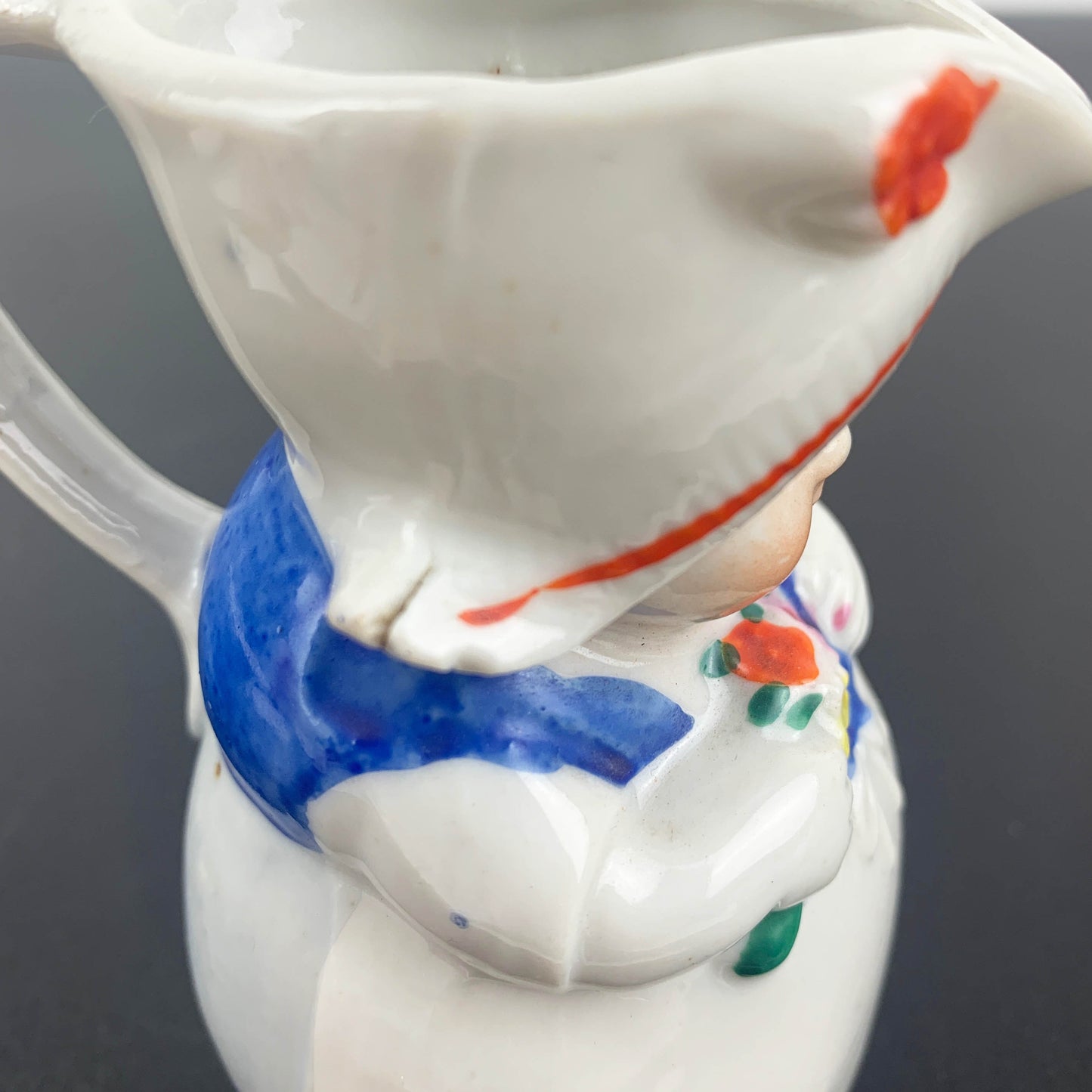 Miniature Dutch Girl Figural Jug