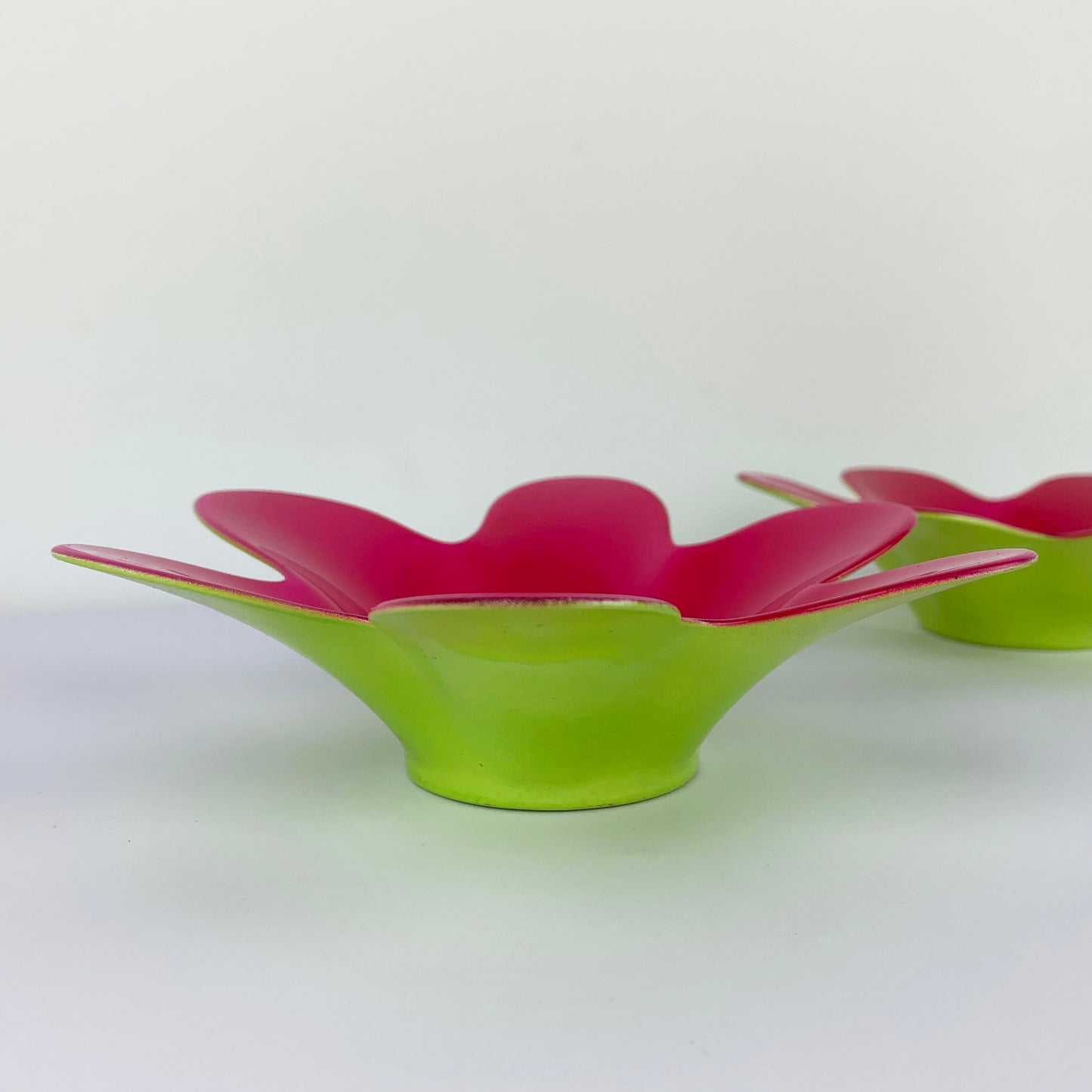 Flower Shaped Glass Tea Light Candle Holders
