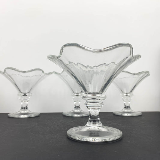 Elegant footed Dessert and Sundae Glass