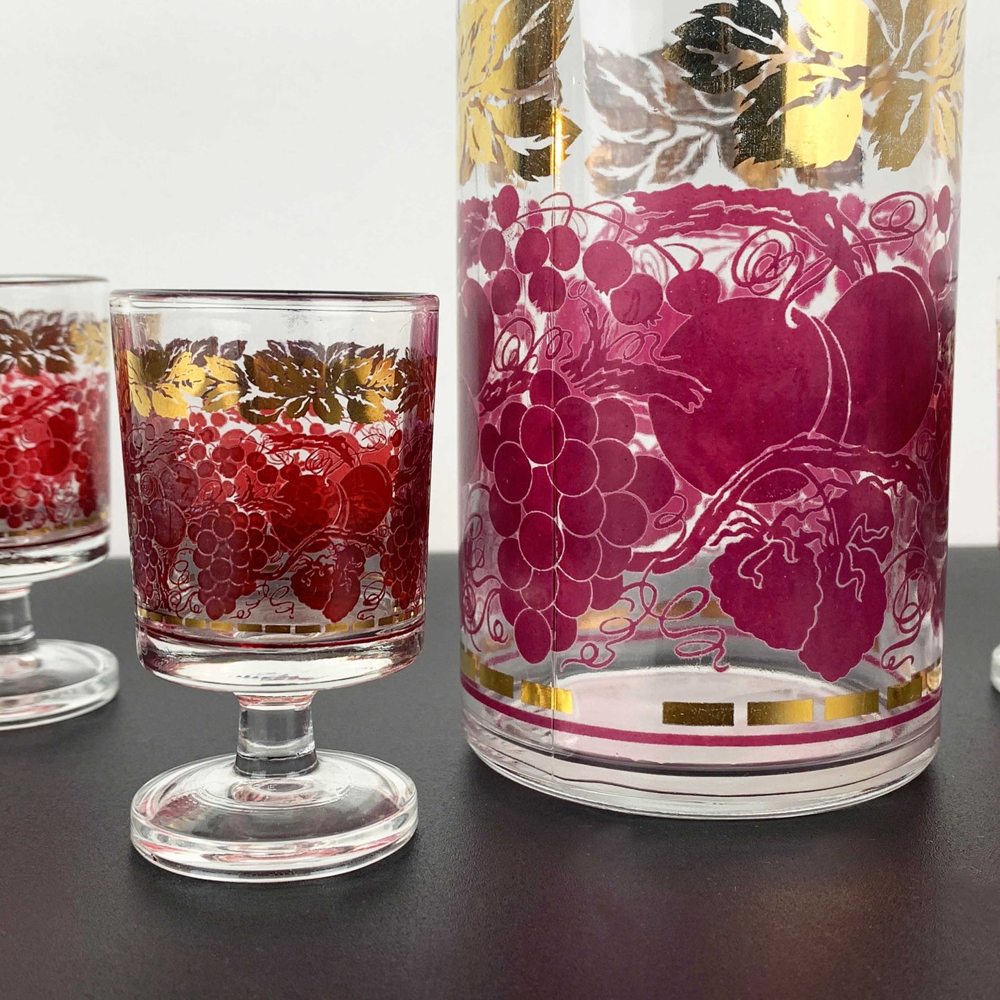 Luminarc Grapevine Liqueur Decanter Set