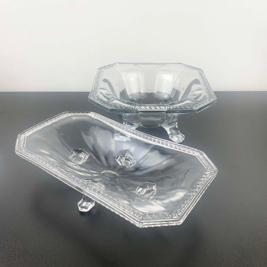 EAPG 'Sheraton' Footed Presentation Bowl Set c.1910s