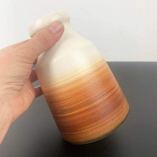 Mid Century Earthenware Vase Set