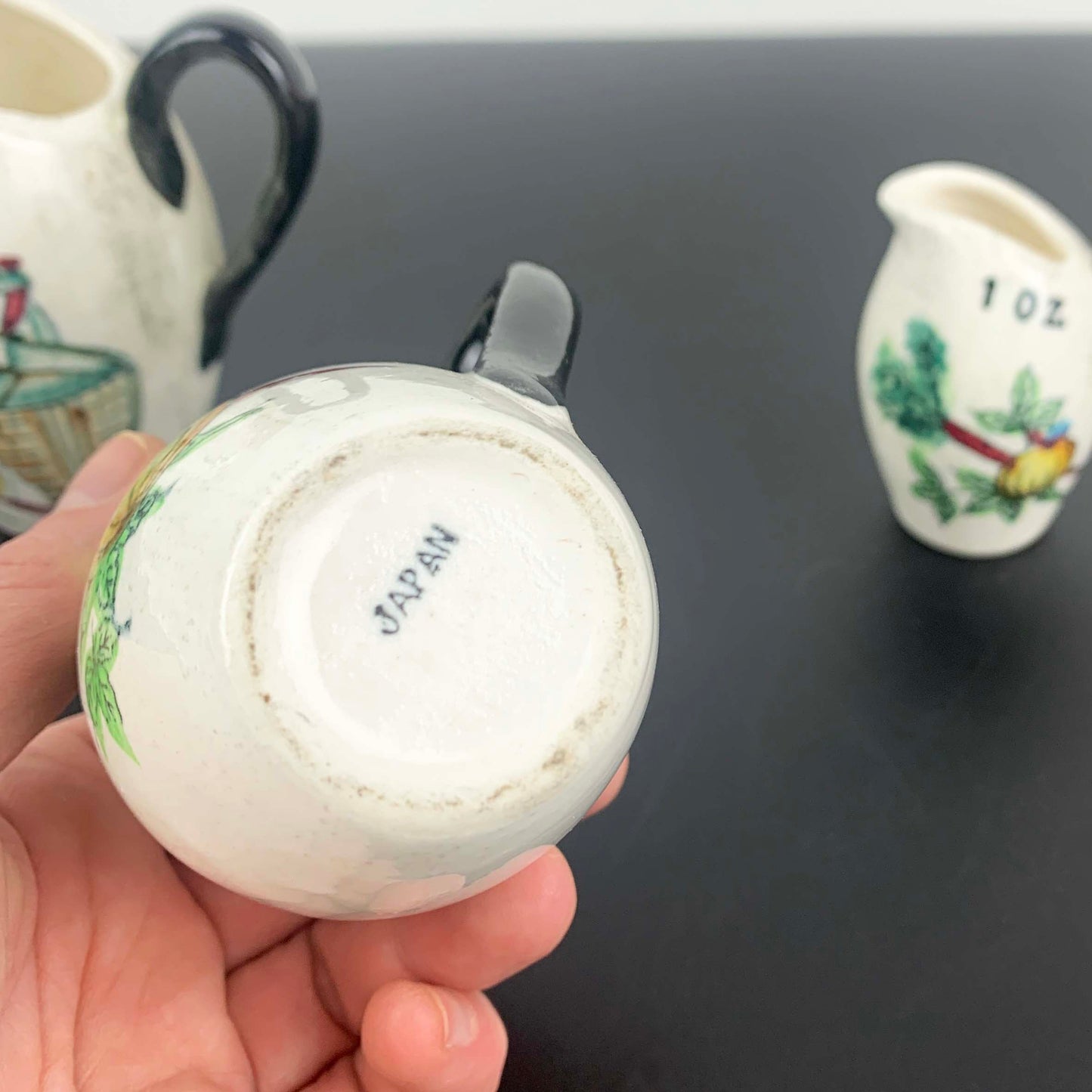 Japanese Ceramic Measuring Jug Set