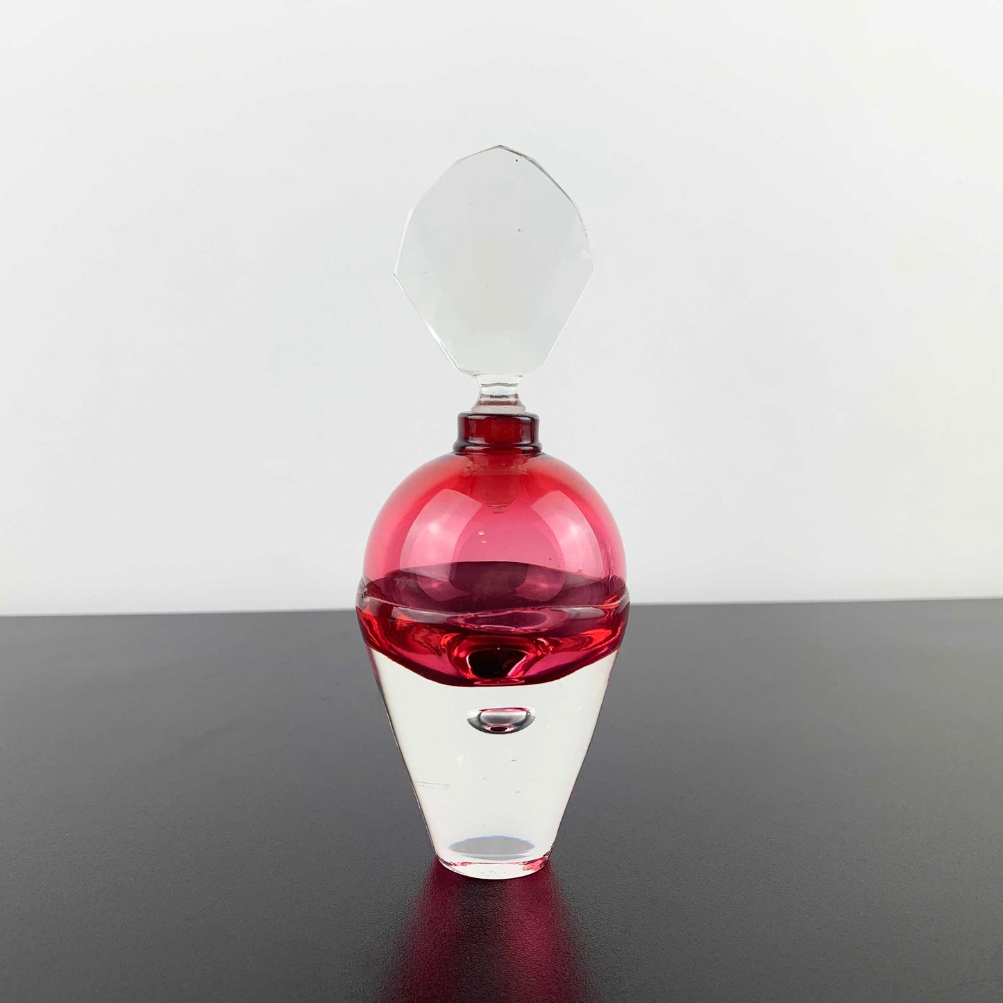 Michael Hook Art Glass Perfume Bottle