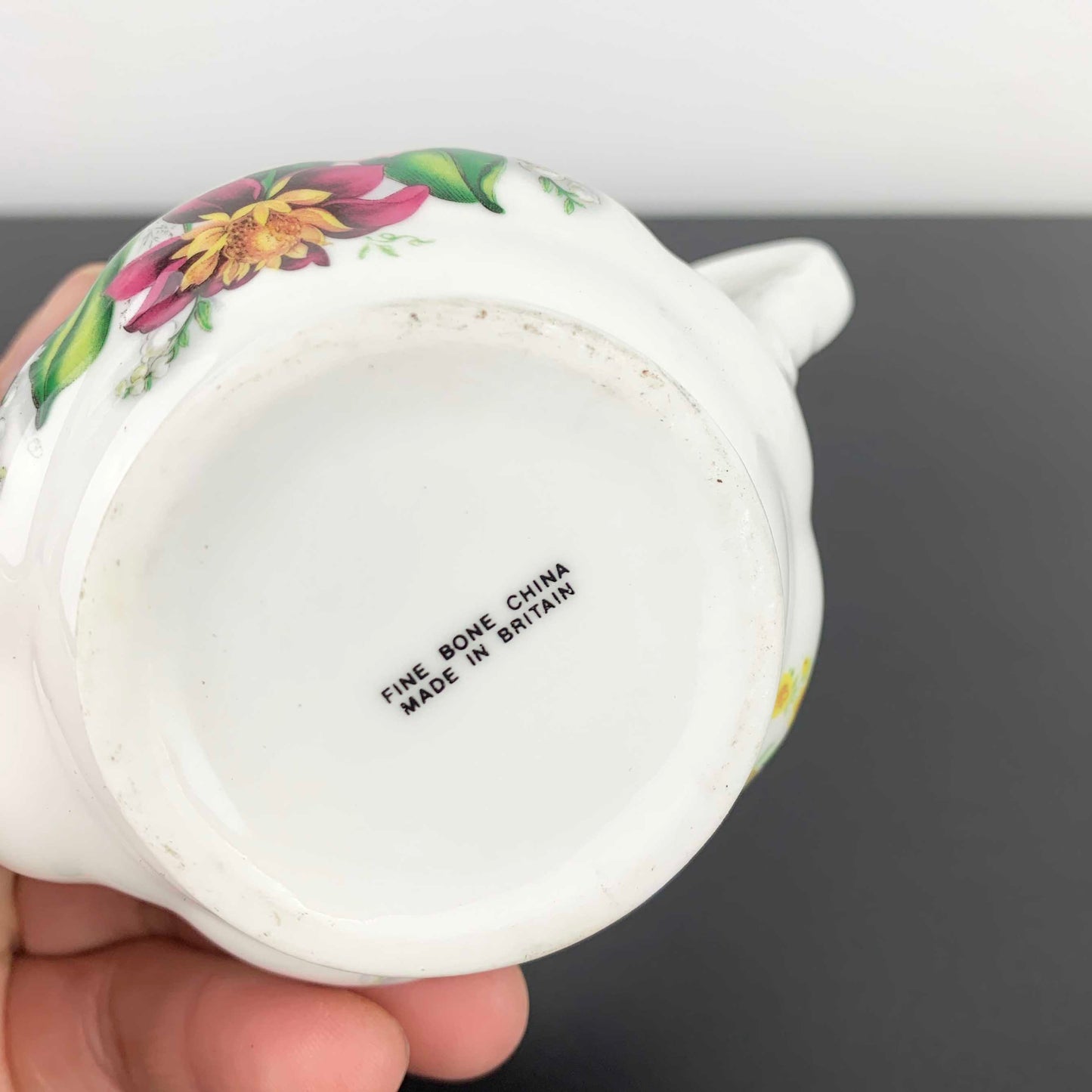 Miniature English Fine China Teapot