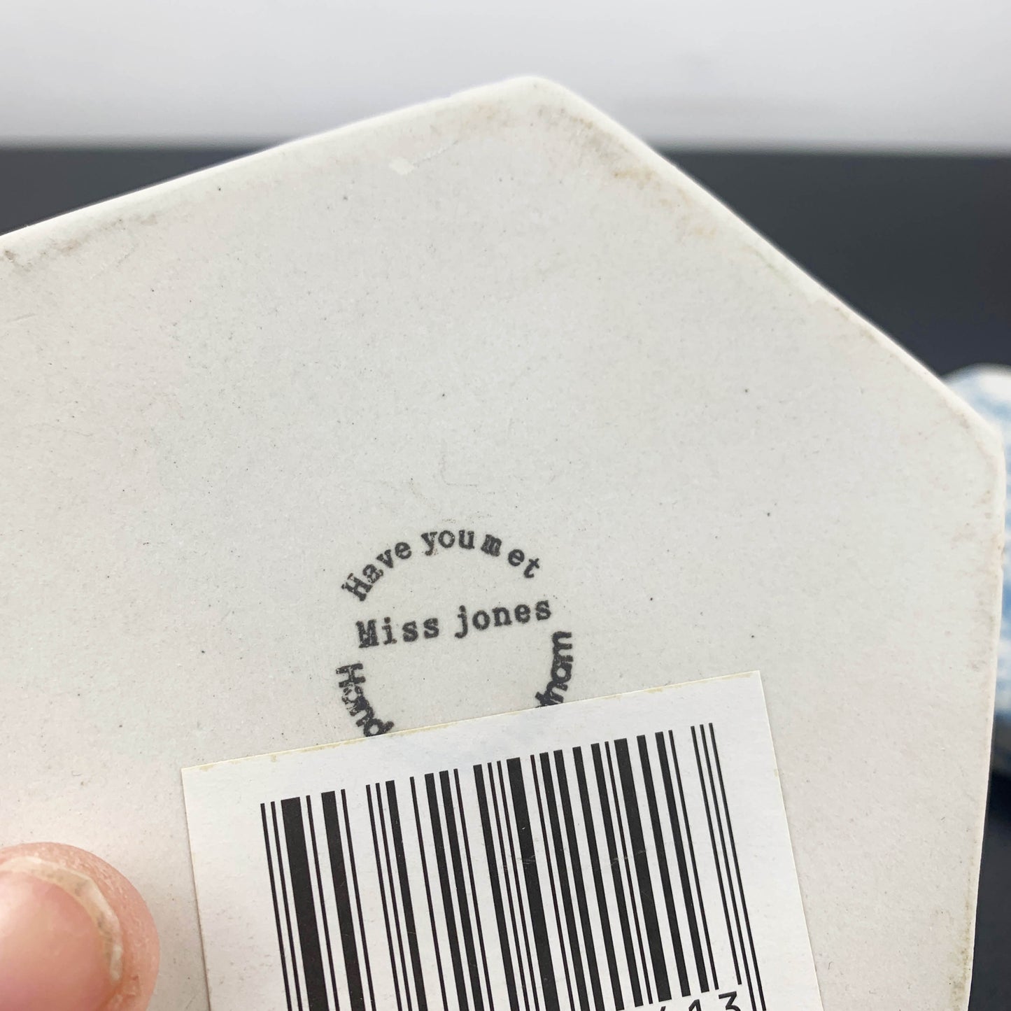 Have You Met Miss Jones (Jones and Co) Marble Ceramic Trinket Box