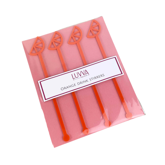 Orange Drink Stirrers