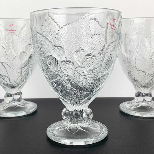 Pasabahce Turkey Piknik Embossed Sundae Bowl Set