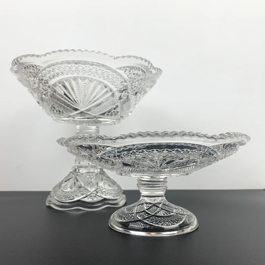 Early American 'Ada' Footed Bowls c.1898