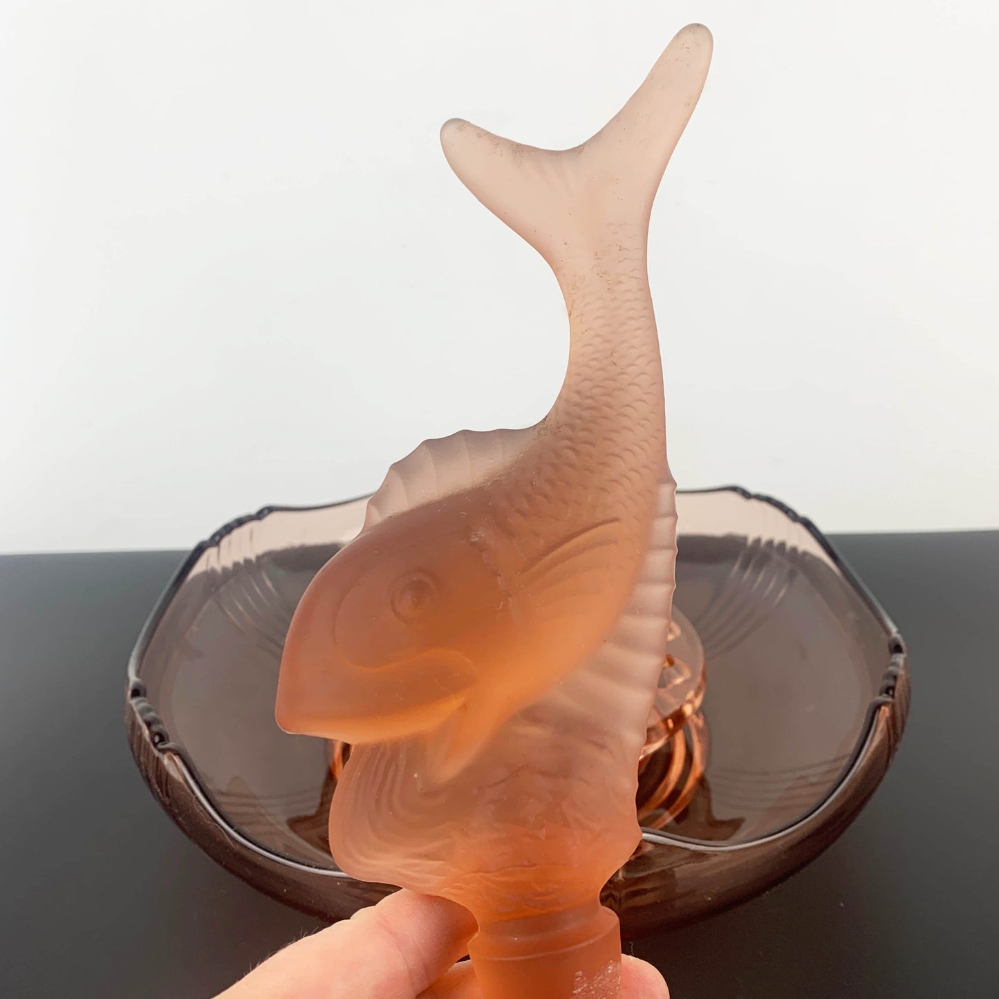 Josef Inwald 'Poisson Volant' Flying Fish Float Bowl