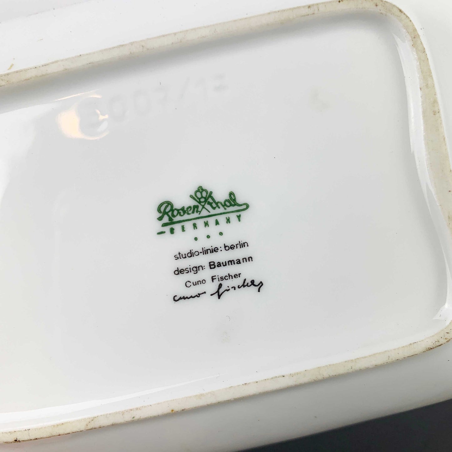 Rosenthal 'Baumann' trinket dish by Cuno Fischer