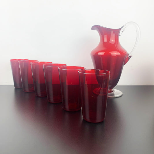 Ruby Red Lemonade and Cocktail Set