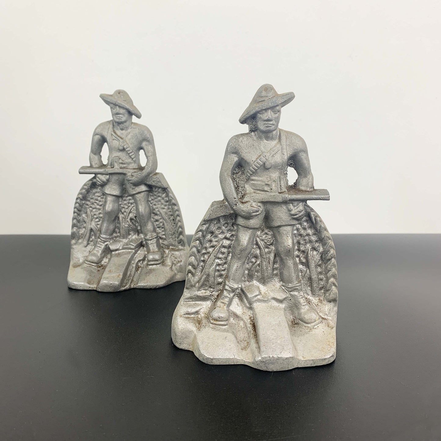 Australian WWII Soldier Bookends