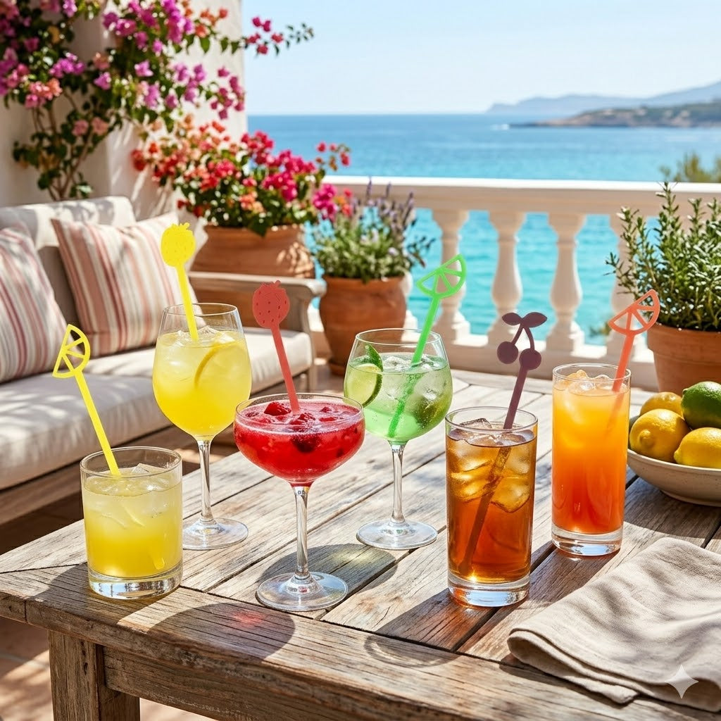 Lemon Drink Stirrers