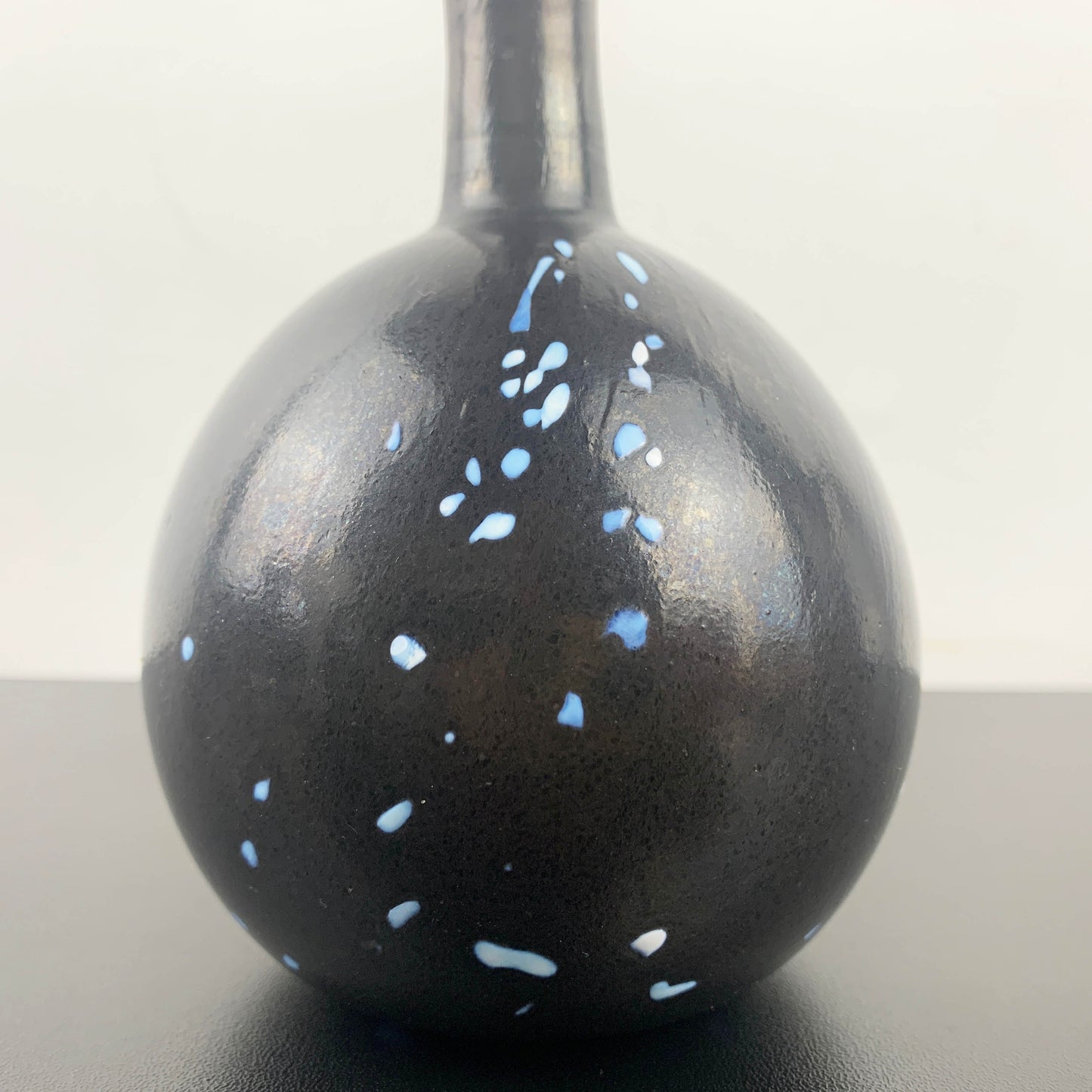 Studiolasi Finland Speckled Art Glass Bud Vase