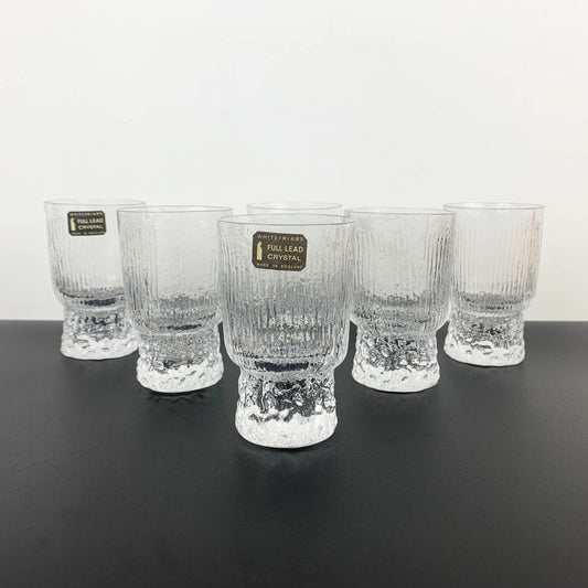 Whitefriars 'Eiger' Sherry and Aperitif Glass Set