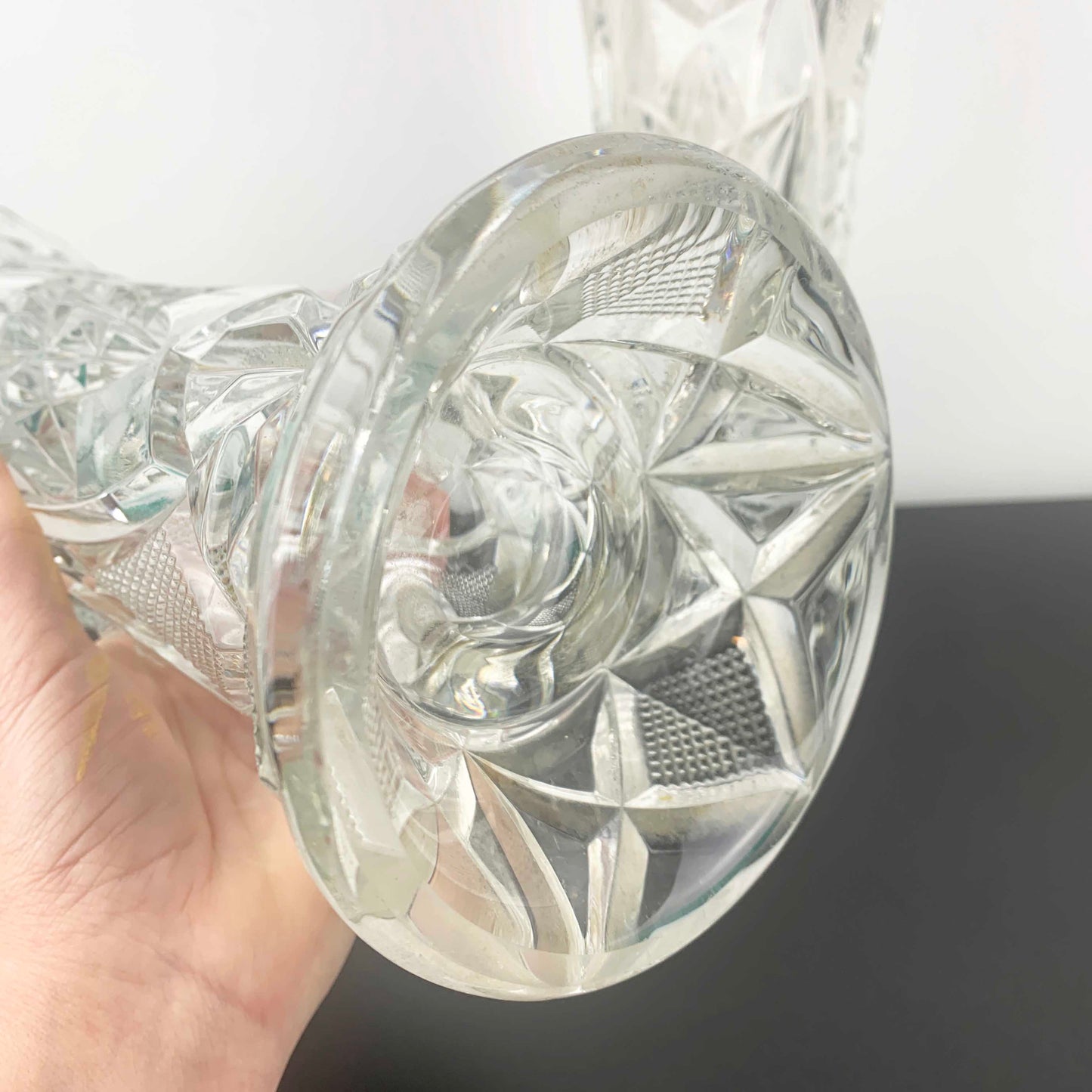 Josef Inwald Art Deco Glass Vase, c.1920s (Model 7397)