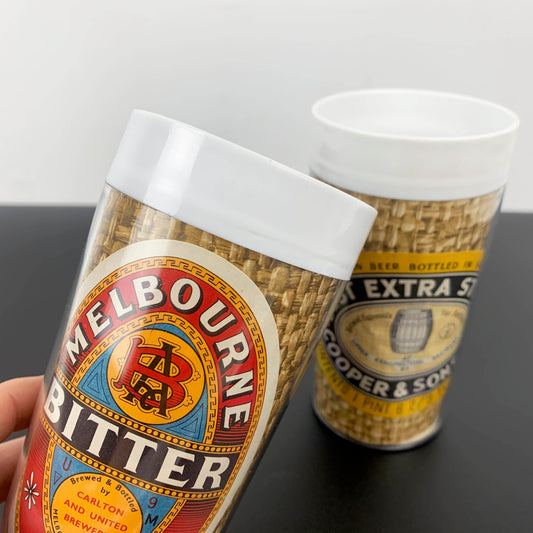 Beer Advertising Insulated Tumbler Set