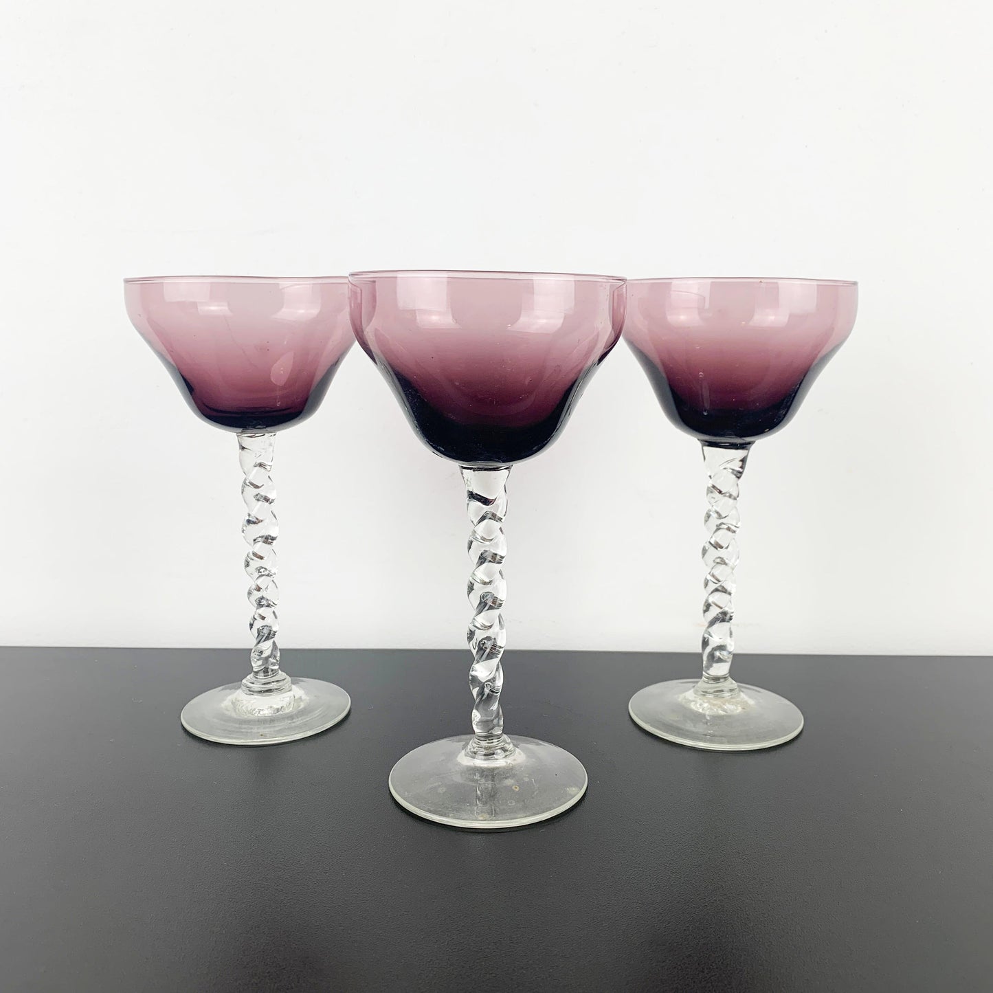 Amethyst Aperitif Glass Set