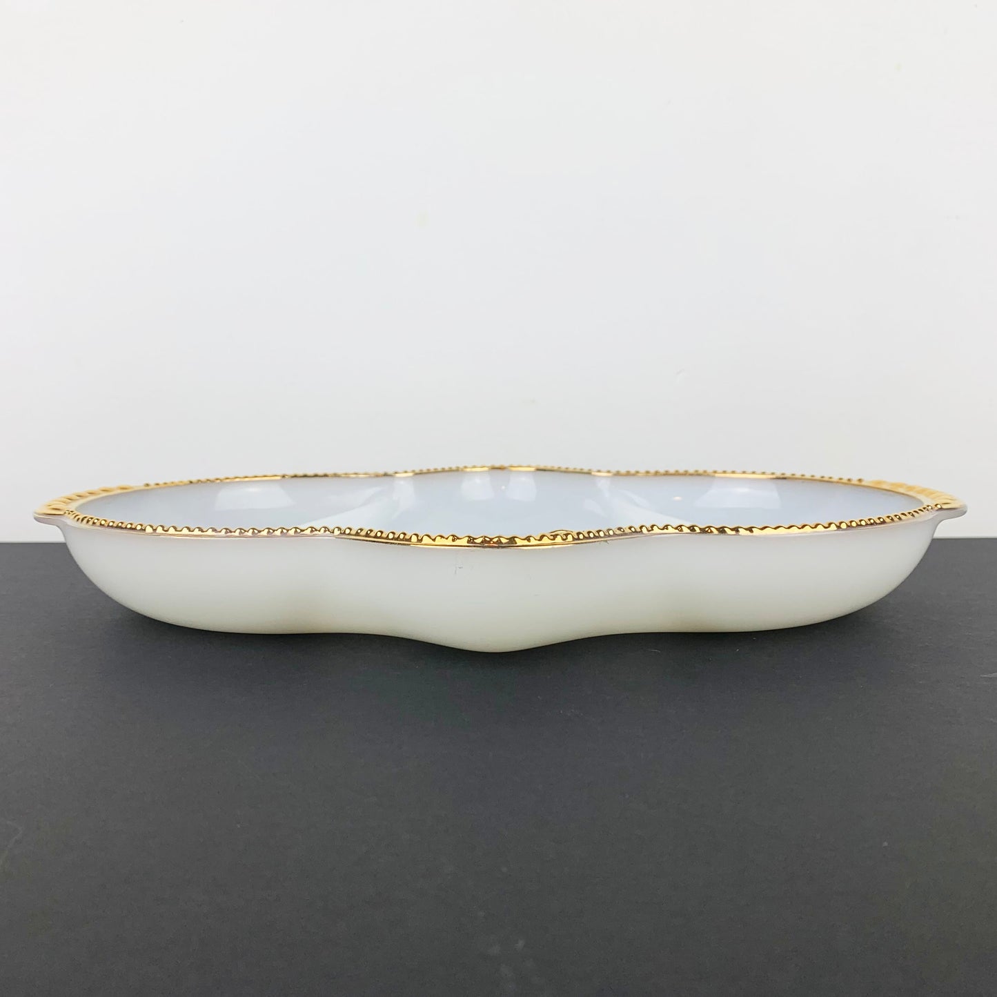 Anchor Hocking 50th Anniversary 22k Gold Appetiser Tray