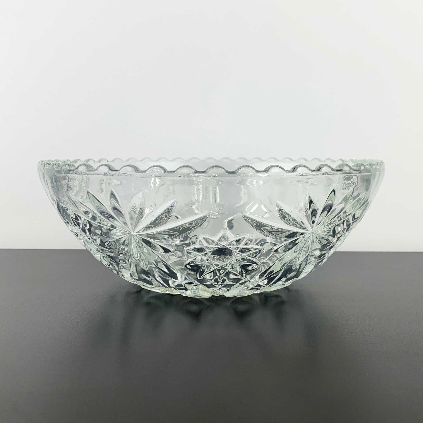 Anchor Hocking Prescut 'Star of David' Large Bowl