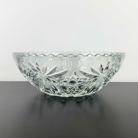 Anchor Hocking Prescut 'Star of David' Large Bowl