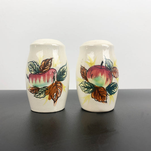 Apple Salt and Pepper Shakers