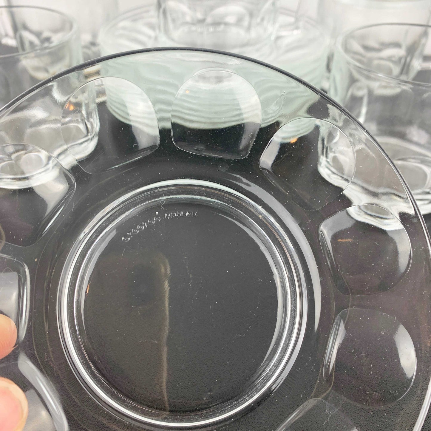 Arcoroc 'Petale' Cup and Saucer Set