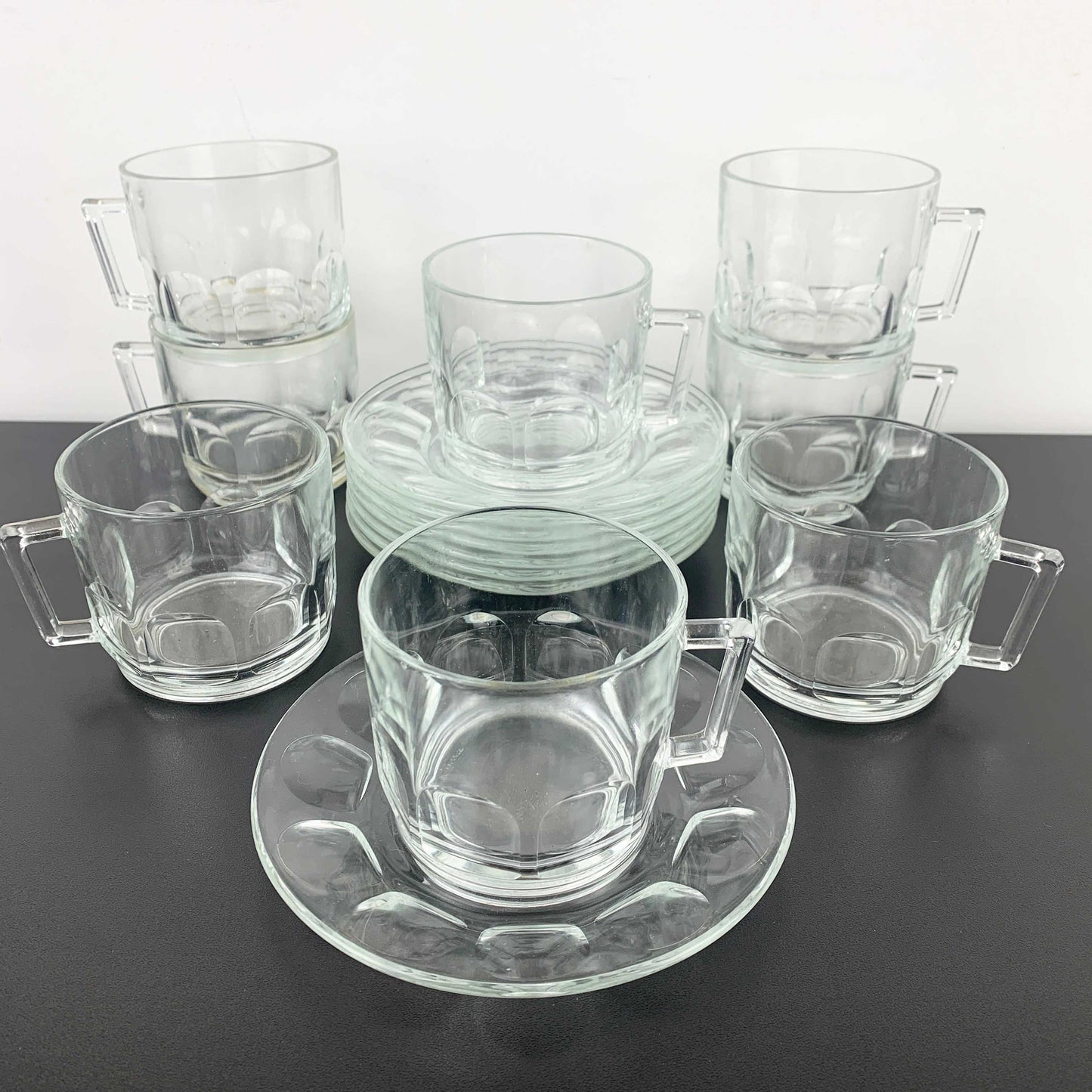 Arcoroc 'Petale' Cup and Saucer Set