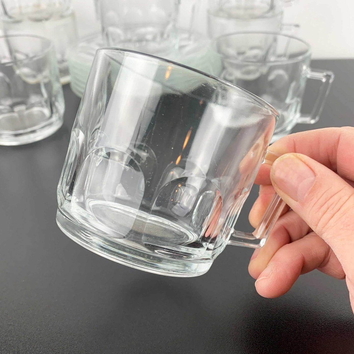 Arcoroc 'Petale' Cup and Saucer Set