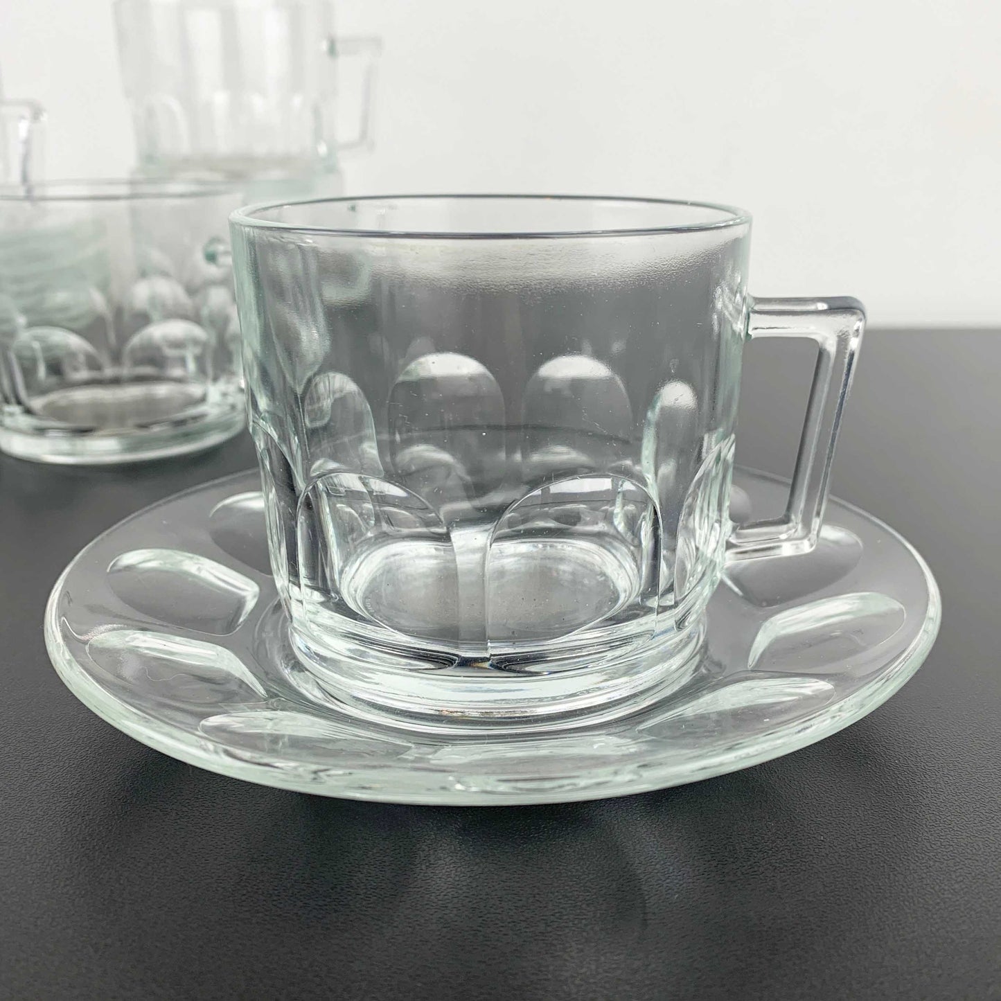 Arcoroc 'Petale' Cup and Saucer Set