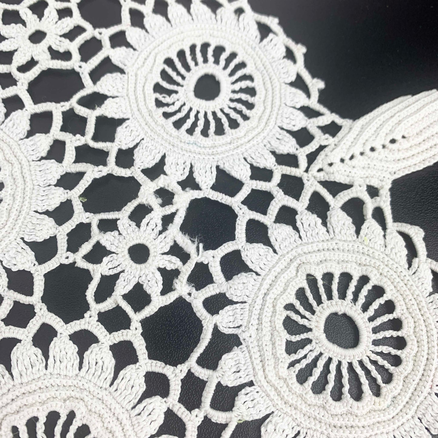 Art Deco Lace Crochet Supper Cloth