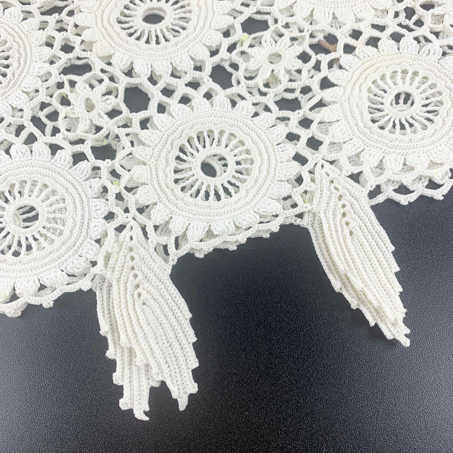 Art Deco Lace Crochet Supper Cloth