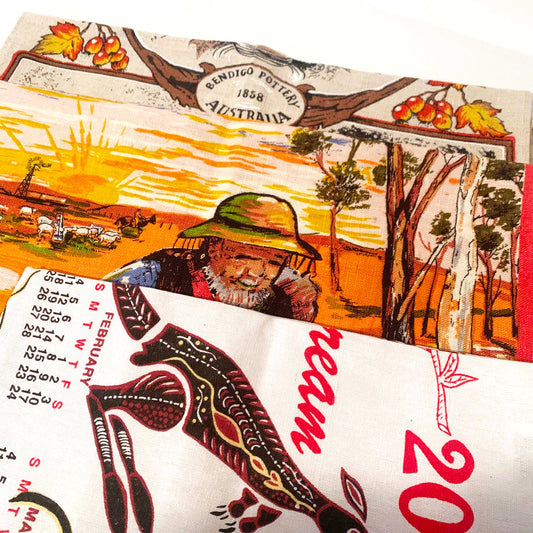 Australiana Vintage Tea Towel Collection