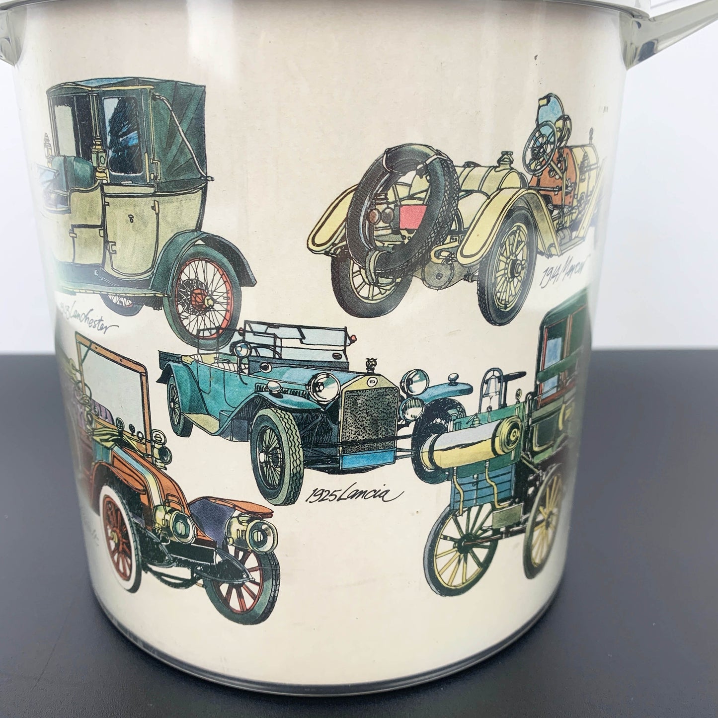 Retro Automobiles Plastic Ice Bucket