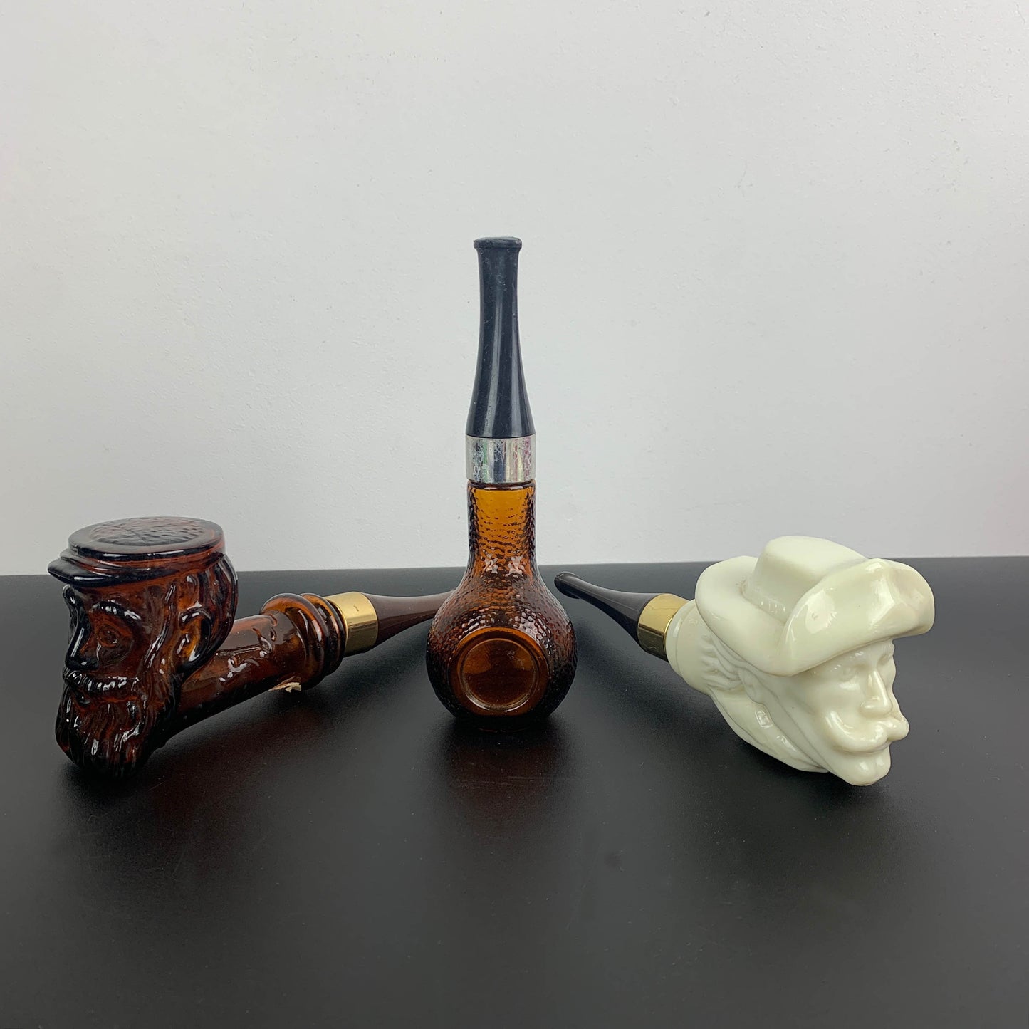 Avon Collectible After Shave Pipe Bottle Set