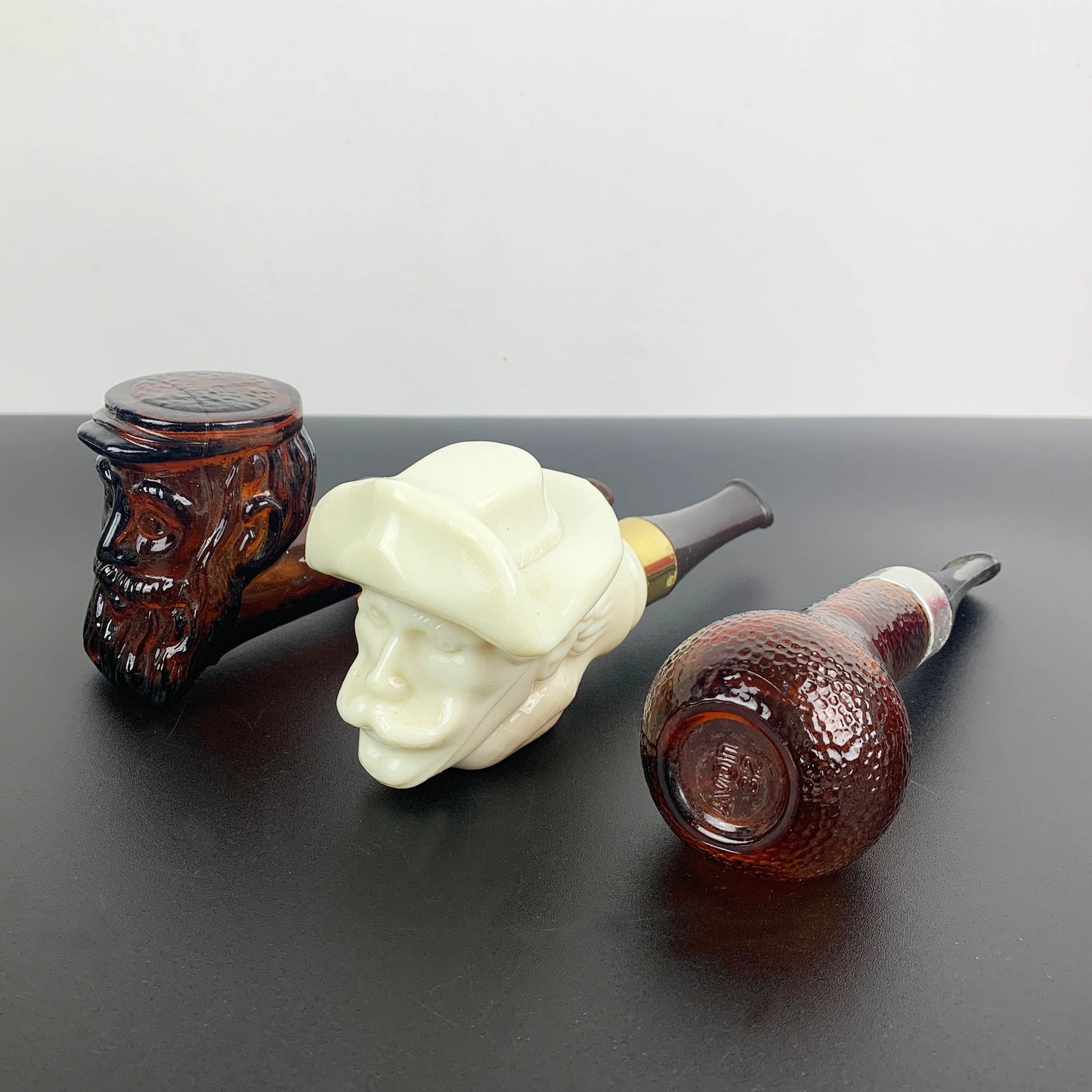 Avon Collectible After Shave Pipe Bottle Set