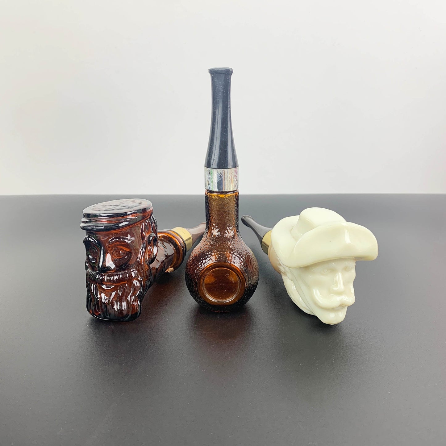 Avon Collectible After Shave Pipe Bottle Set