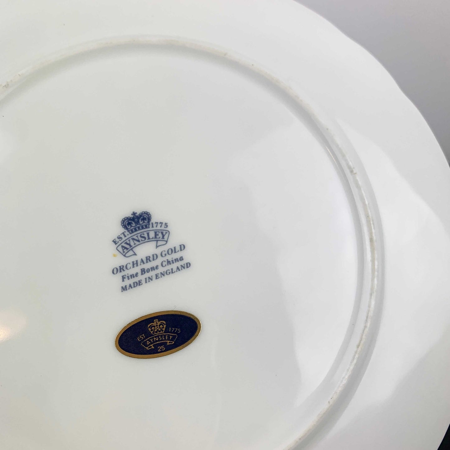 Aynsley 'Orchard Gold' Cake Plate