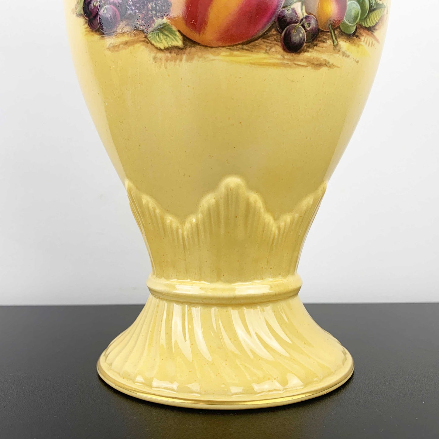 Aynsley 'Orchard Gold' large Windsor vase