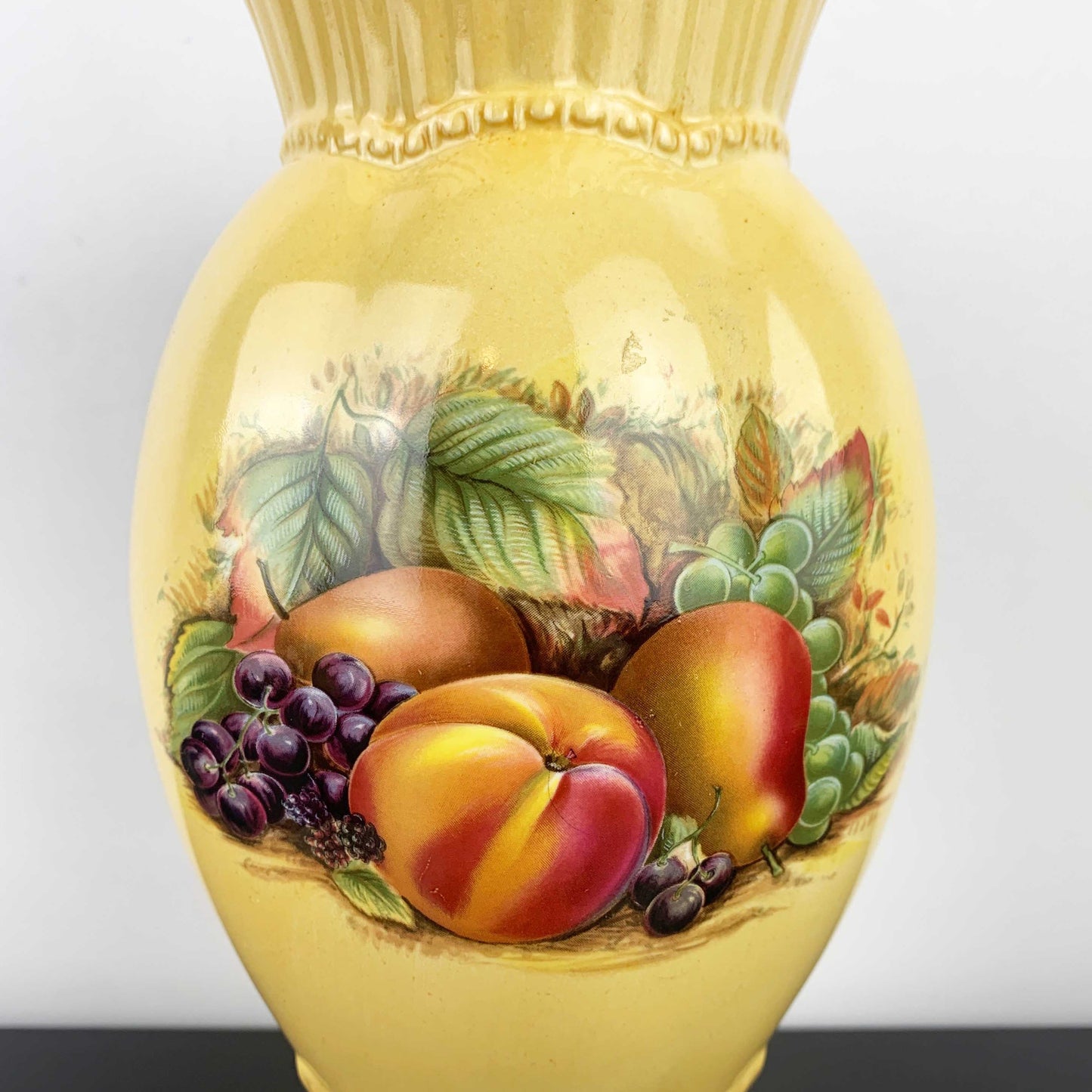 Aynsley 'Orchard Gold' large Windsor vase