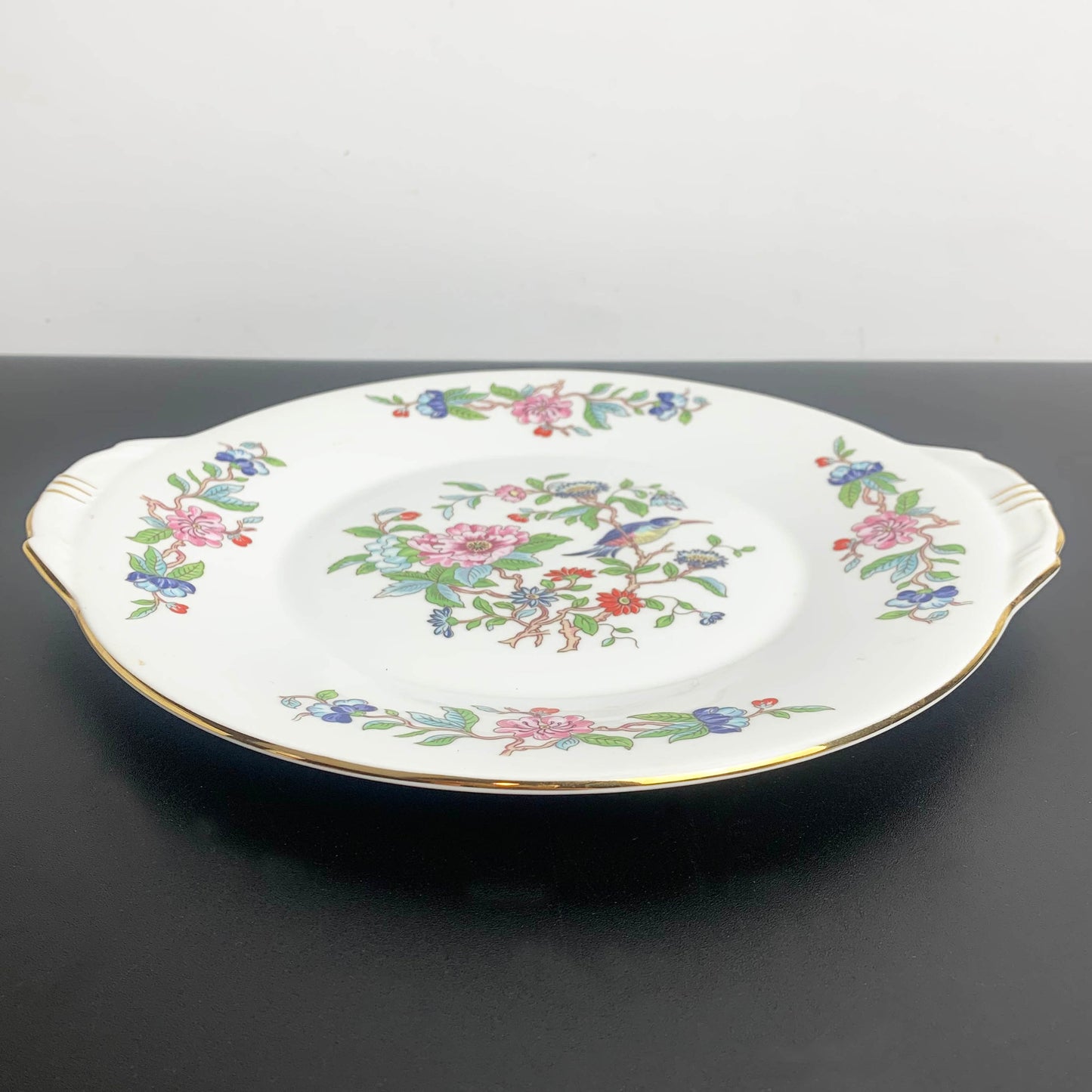 Aynsley 'Pembroke' Double Handled Cake Plate