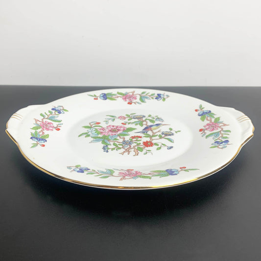 Aynsley 'Pembroke' Double Handled Cake Plate
